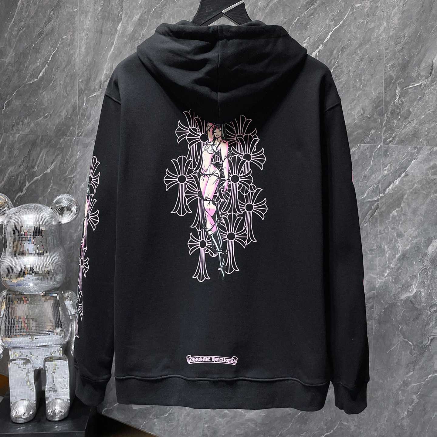 Chrome Hearts Zip Up Hoodie  - EUR FASHION