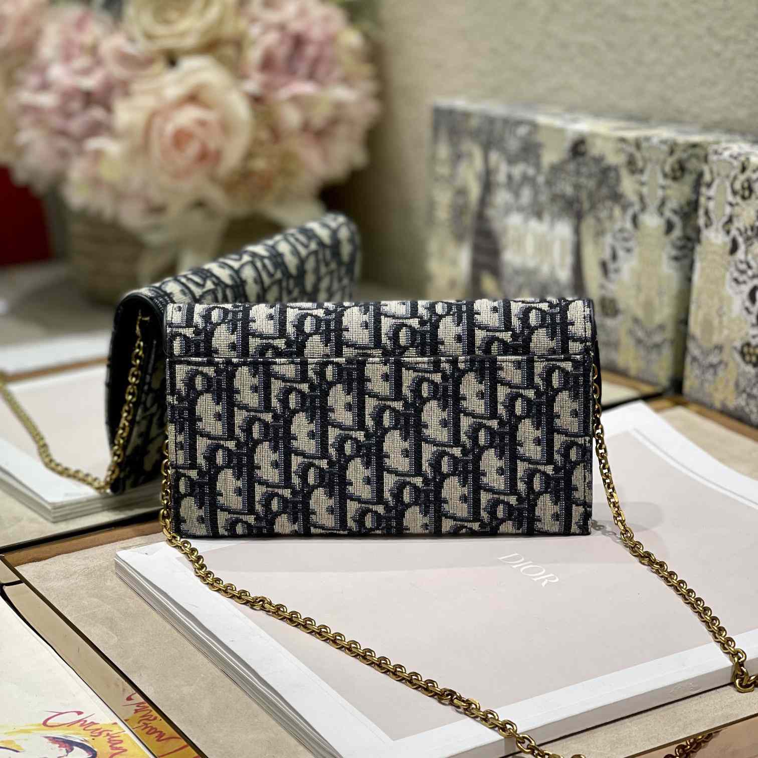 Dior Saddle Pouch With Chain - EUR FASHION