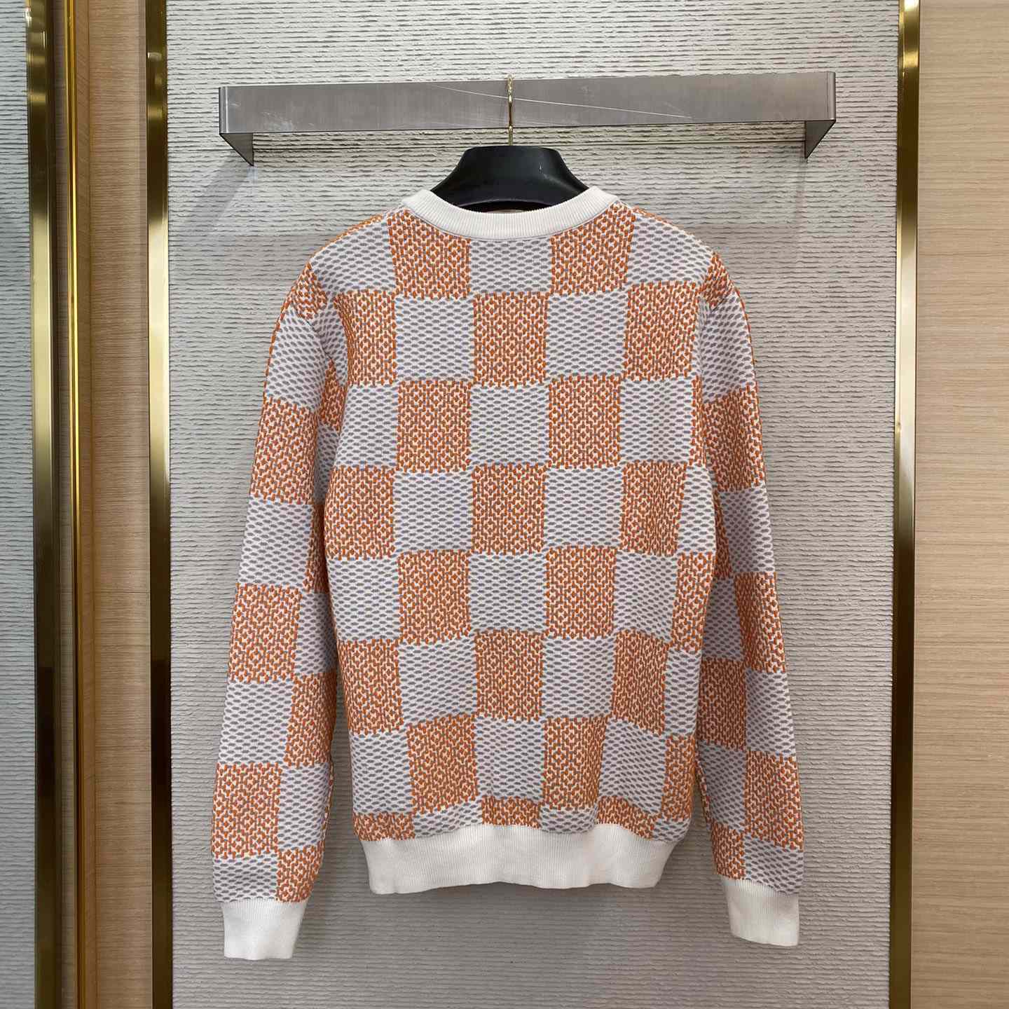Louis Vuitton Damier Jacquard Cotton Pullover - EUR FASHION