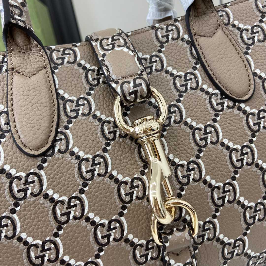 Gucci Small Tote Bag With GG Shadow  - EUR FASHION