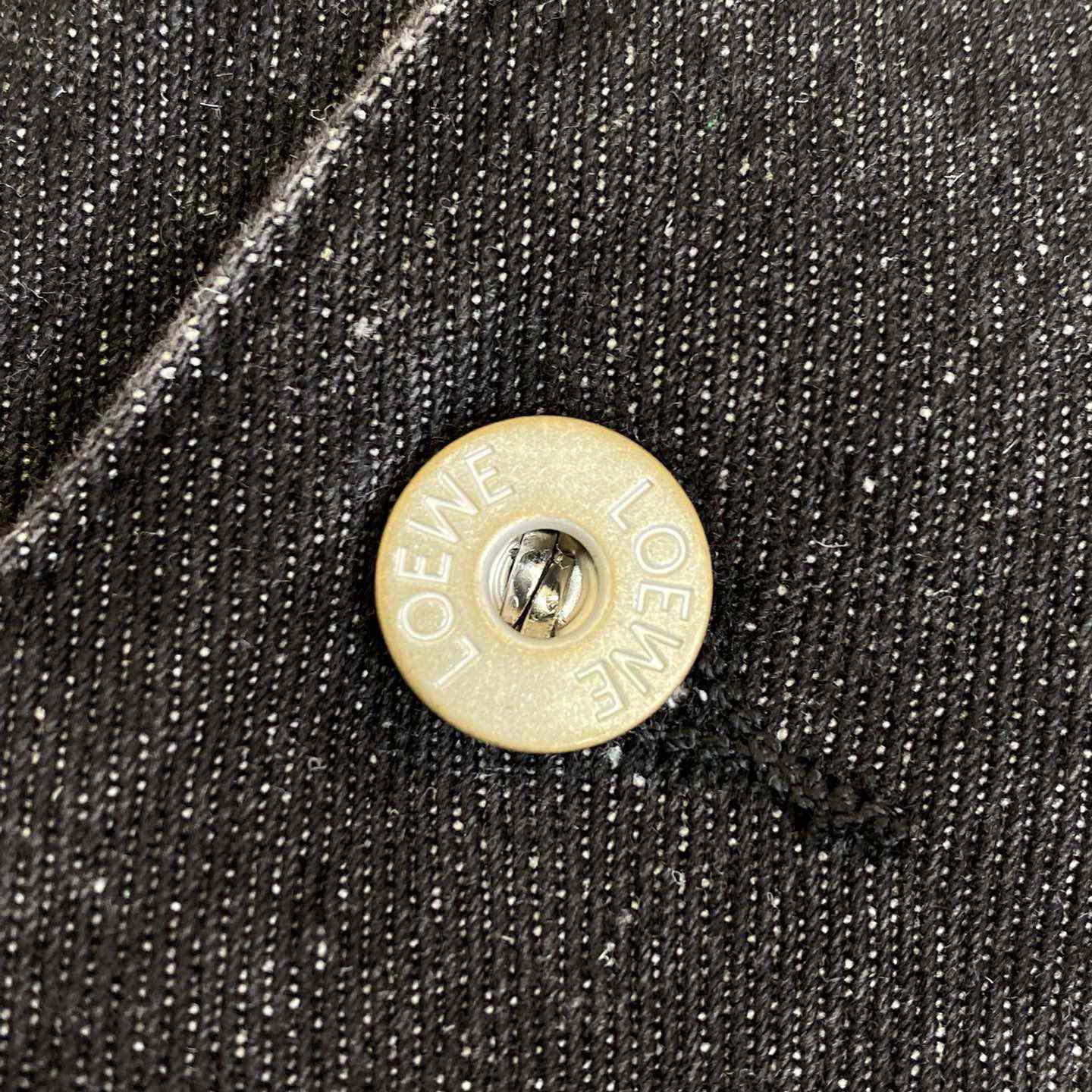 Loewe Button-Up Workwear Denim Jacket - EUR FASHION