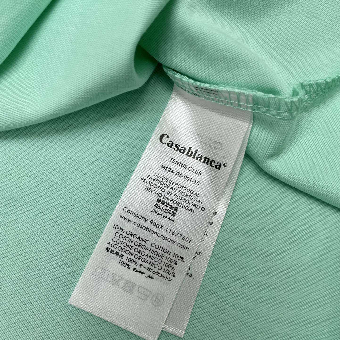 Casablanca Cotton T-Shirt   C888 - EUR FASHION