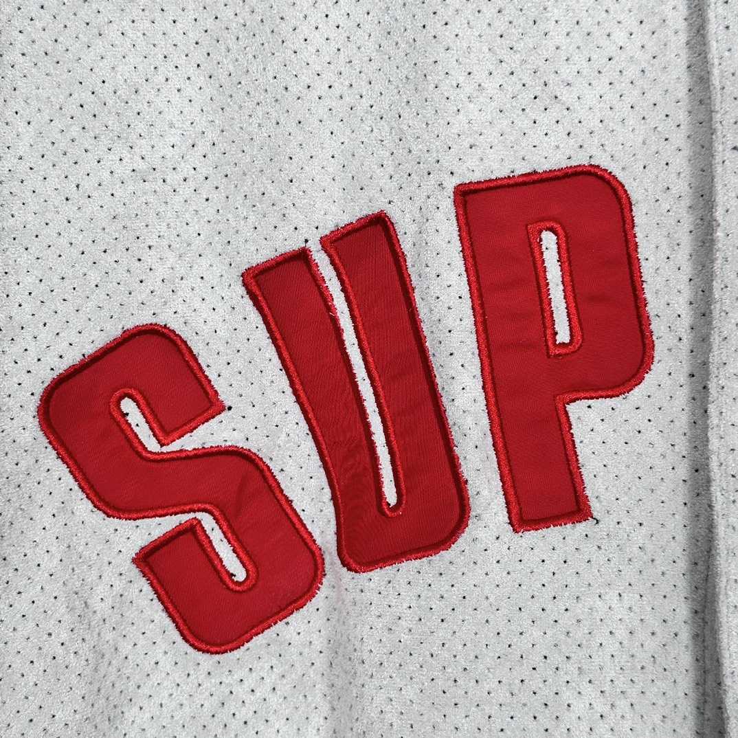 Supreme Ultrasuede Mesh Baseball Jersey - EUR FASHION