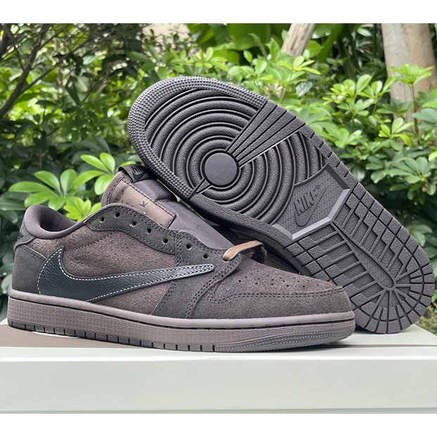 Travis Scott x Jordan Air Jordan 1 Low OG “Velvet Brown” Sneaker     DM7866-202 - EUR FASHION
