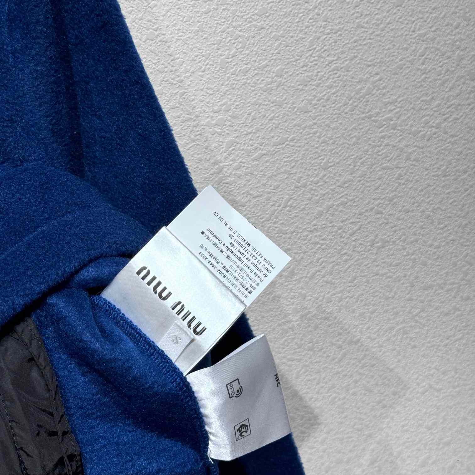 Miu Miu Logo-embroidered Fleece Sweatshirt - EUR FASHION
