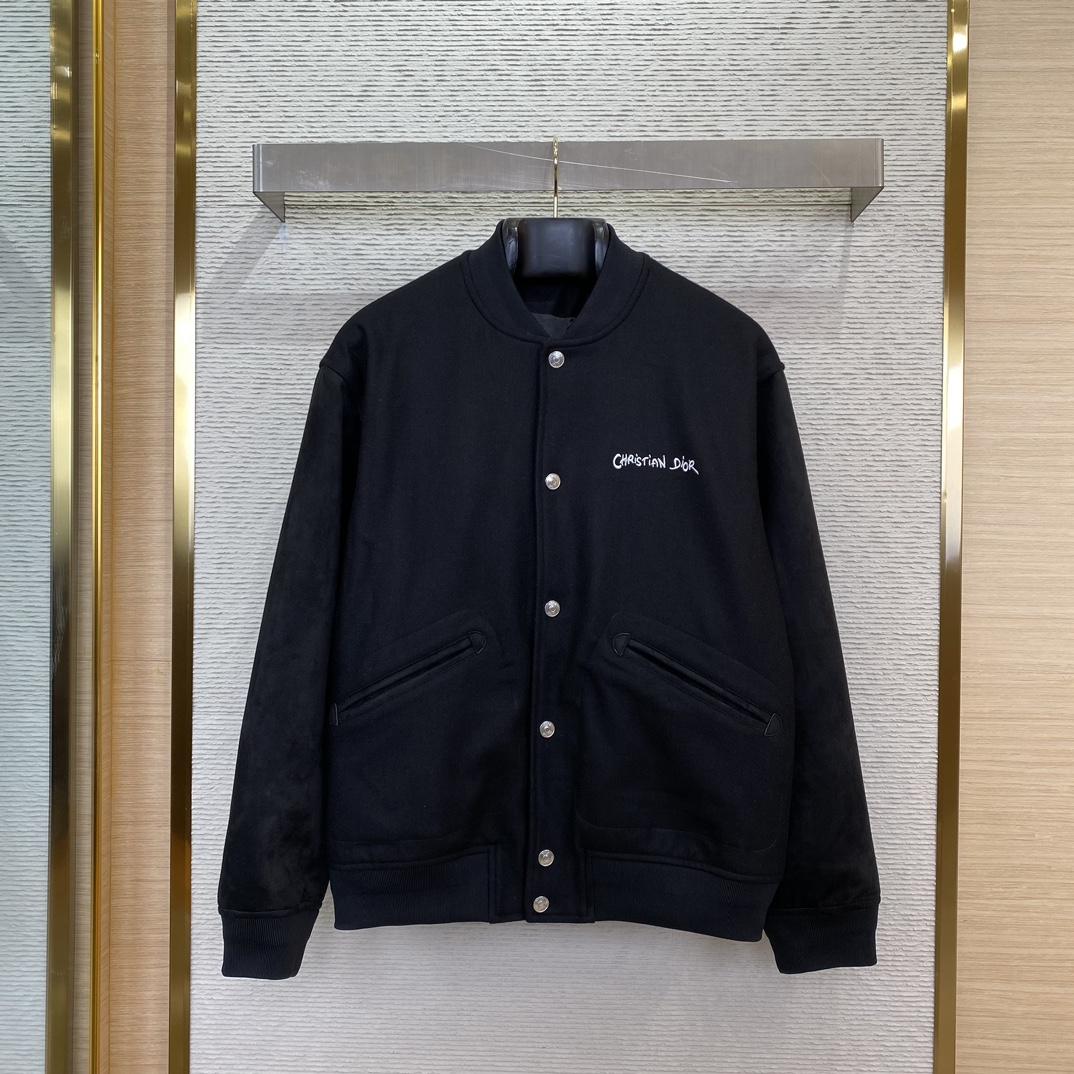Dior Tag Varsity Jacket - EUR FASHION