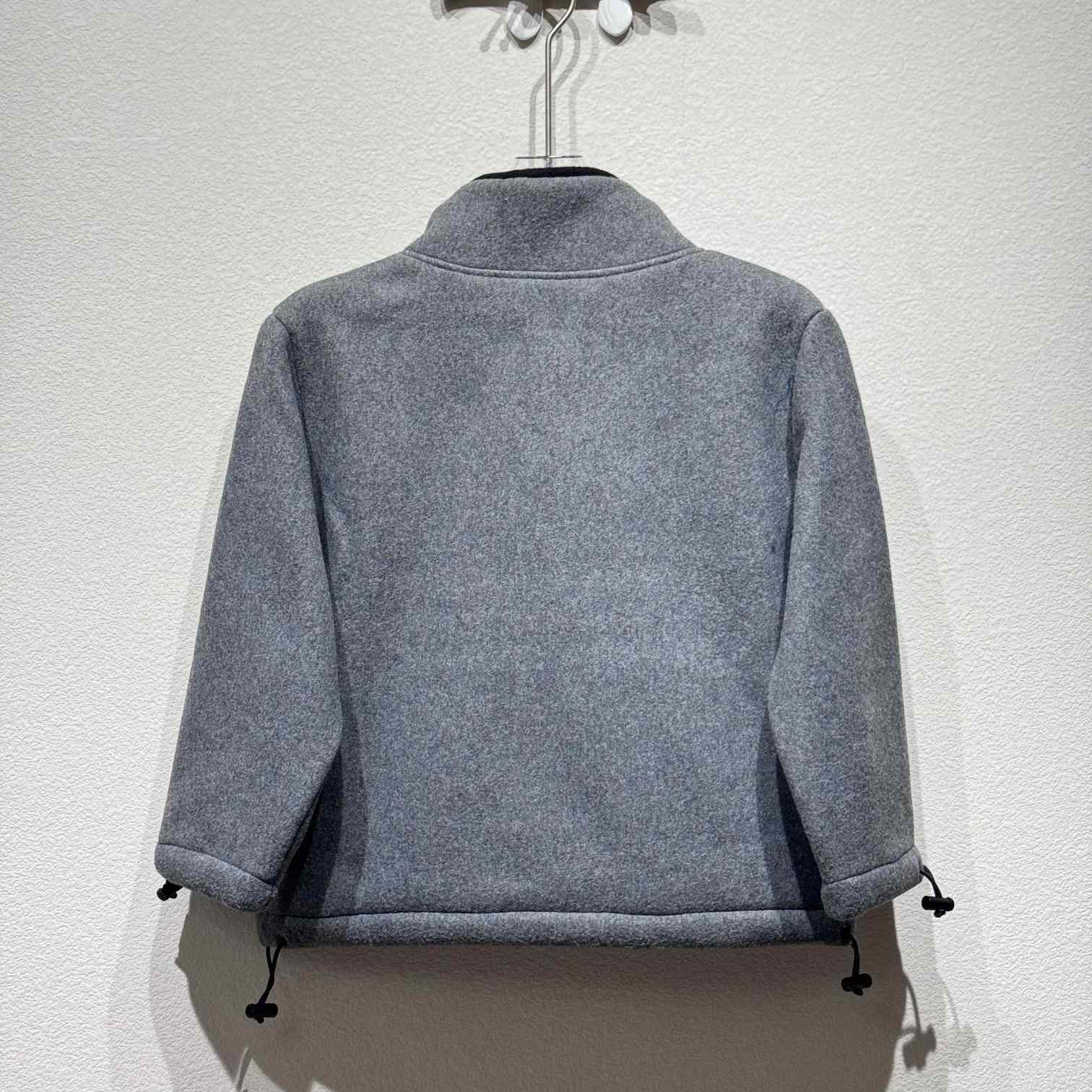 Miu Miu Logo-embroidered Fleece Sweatshirt - EUR FASHION