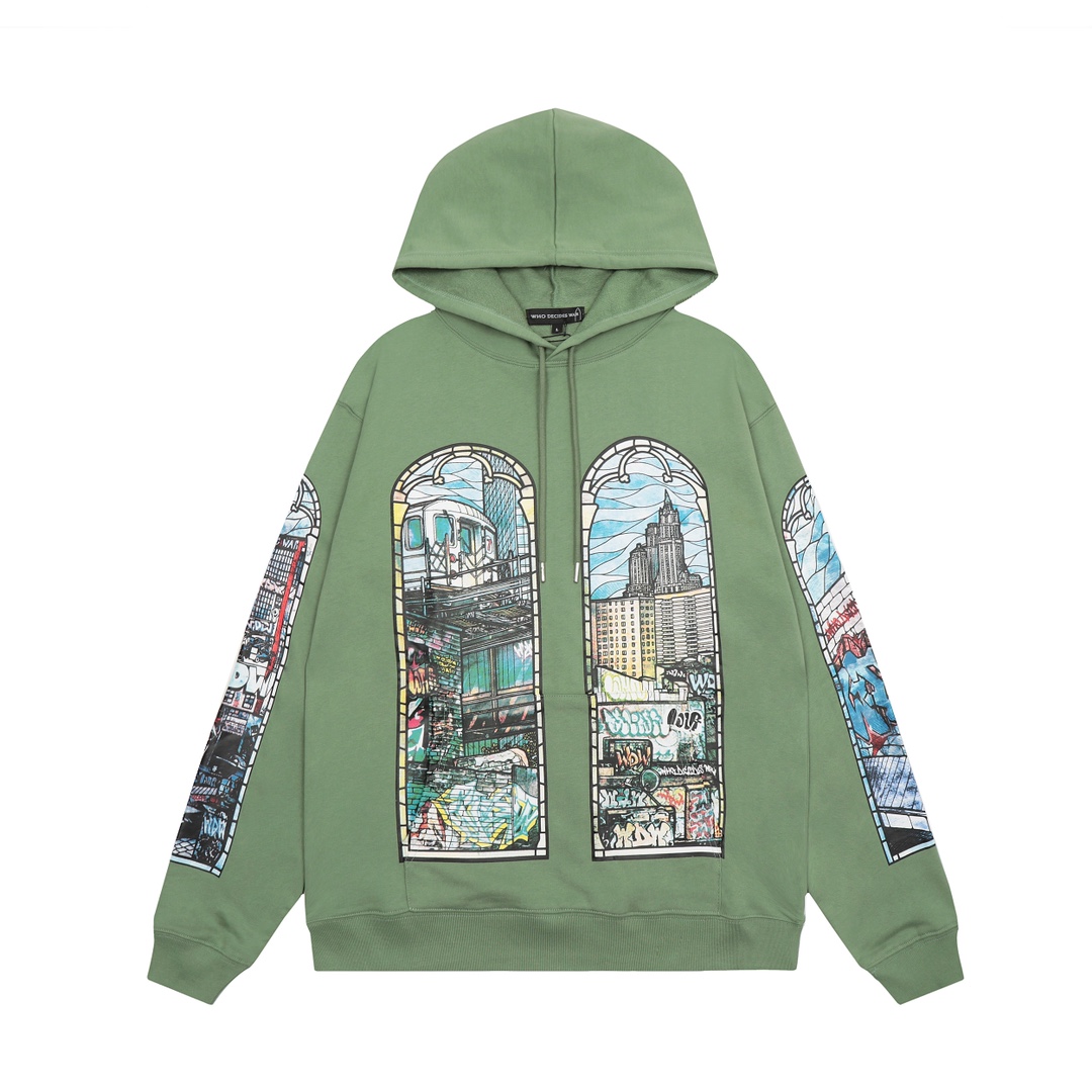 Who Decides War Sandy Lane Hooded Pullover - EUR FASHION