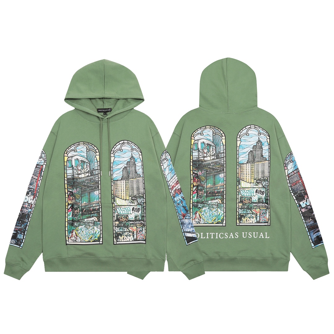 Who Decides War Sandy Lane Hooded Pullover - EUR FASHION