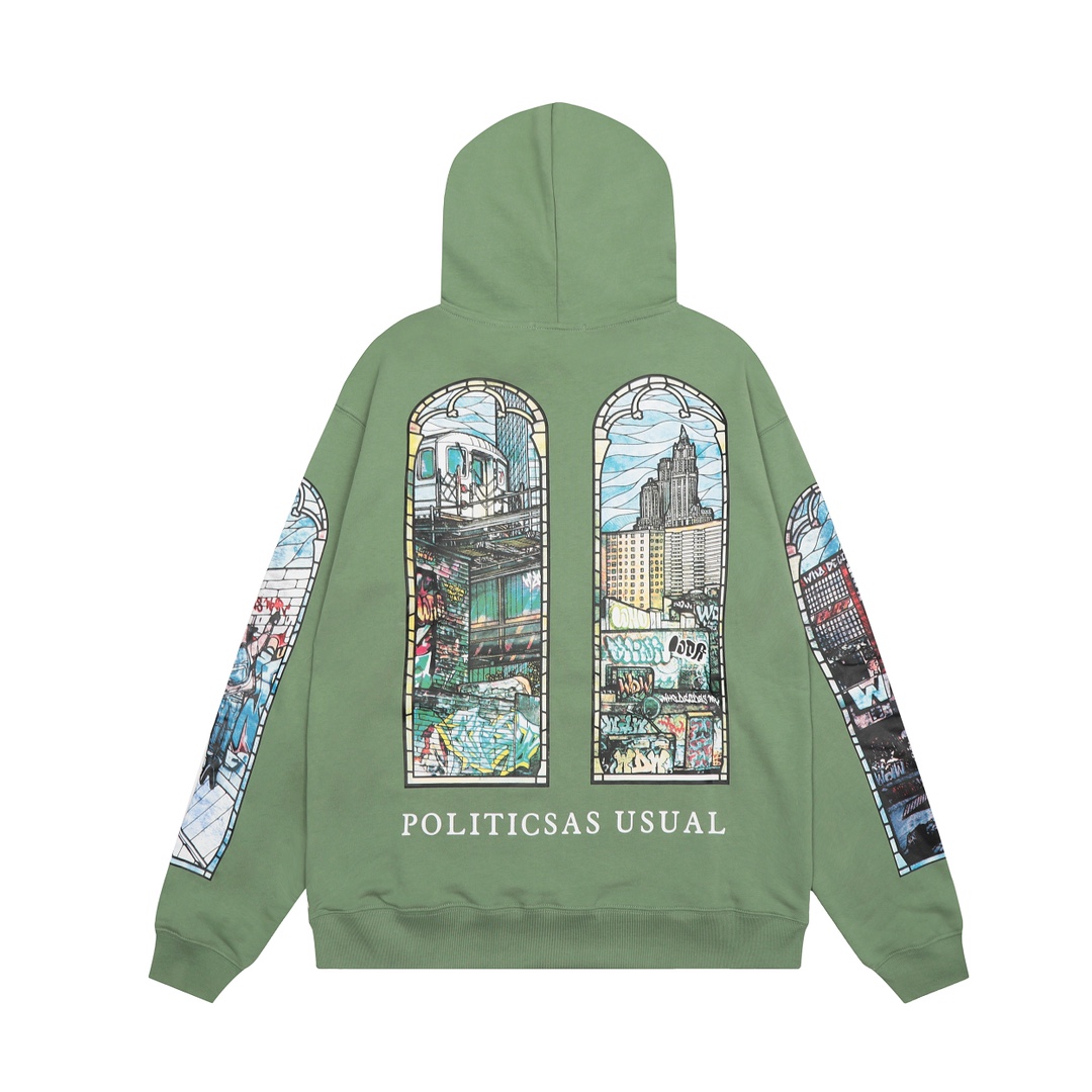 Who Decides War Sandy Lane Hooded Pullover - EUR FASHION