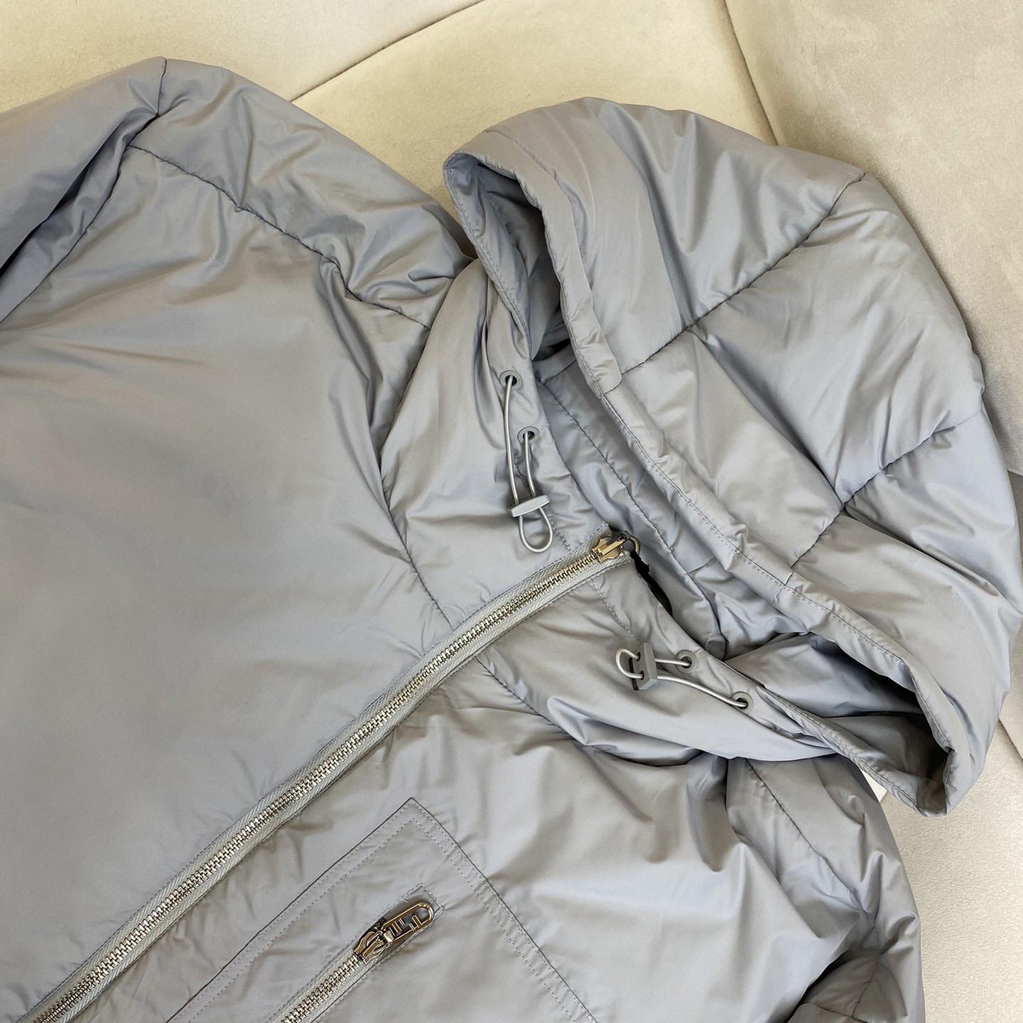 Fendi Windbreaker White Nylon Windbreaker Jacket - EUR FASHION