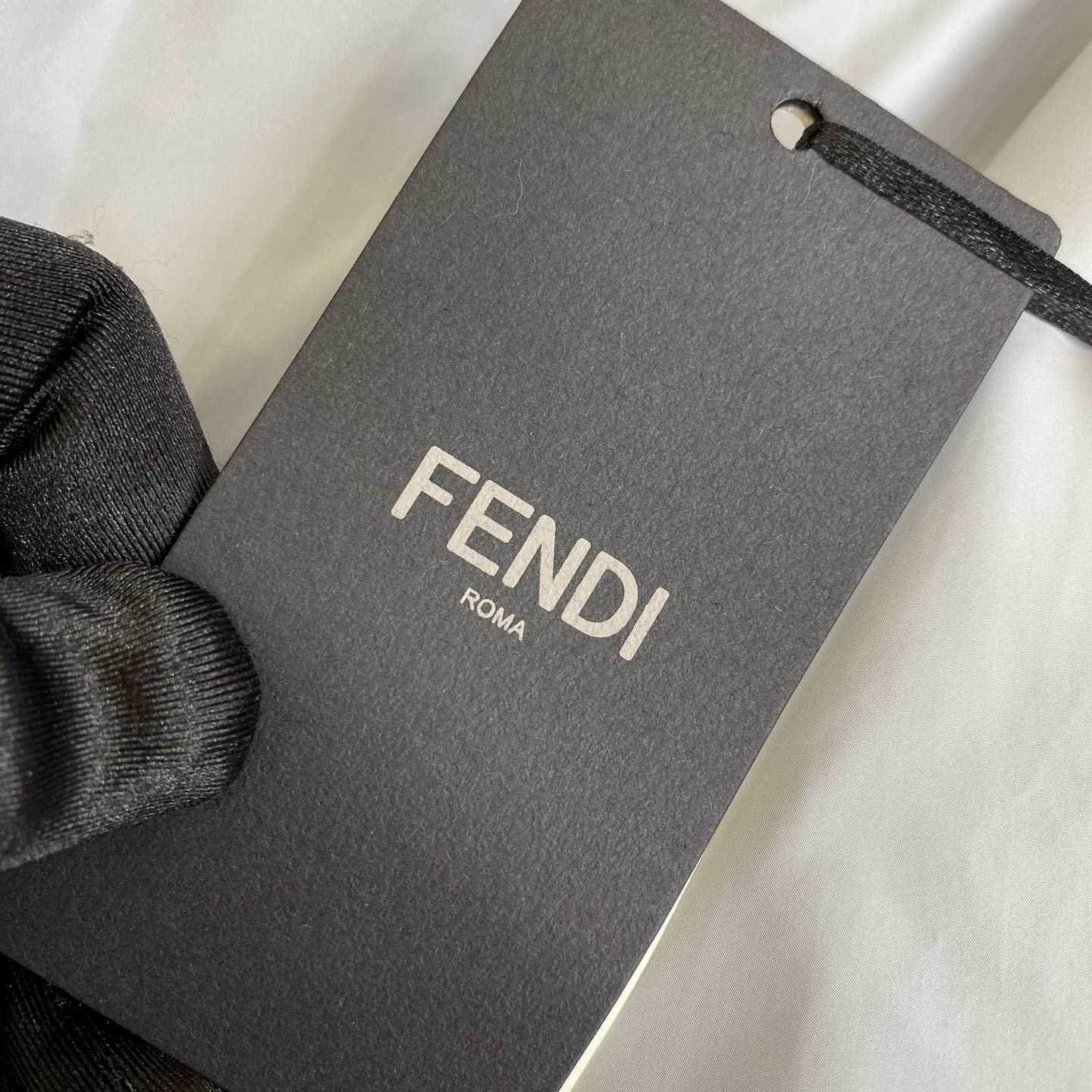 Fendi Windbreaker White Nylon Windbreaker Jacket - EUR FASHION
