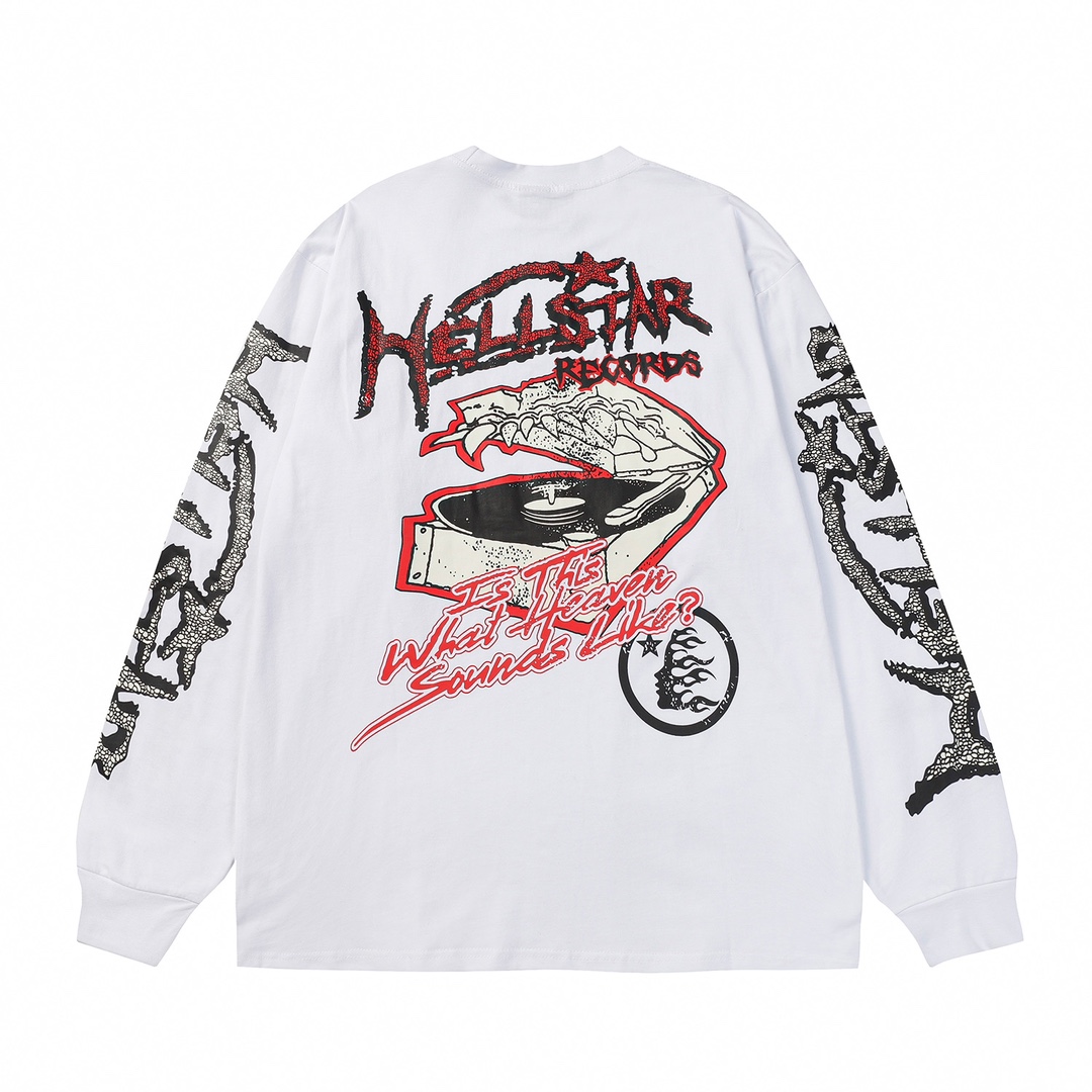 Hellstar Records Longsleeve  - EUR FASHION
