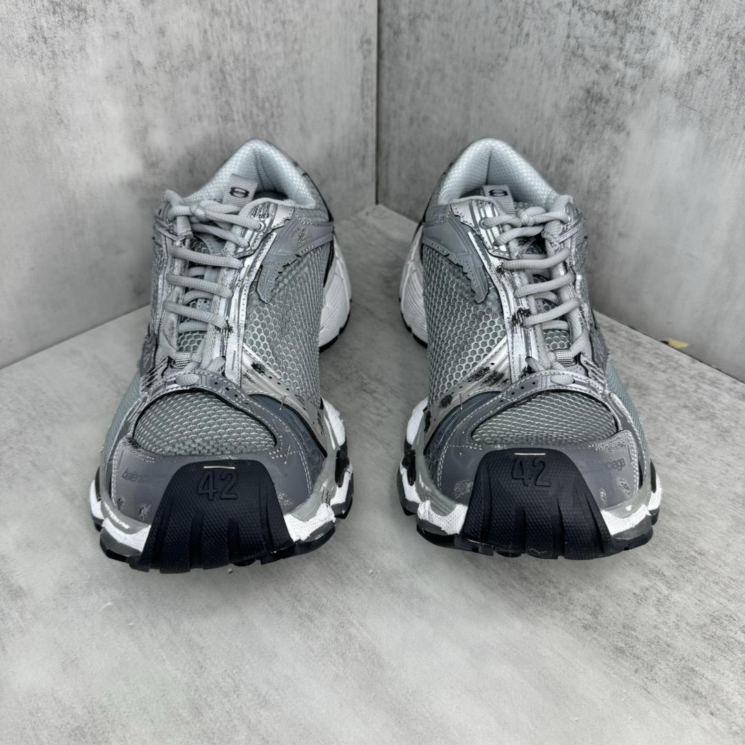 Balenciaga Stapler Sneaker In Beige/grey  - EUR FASHION