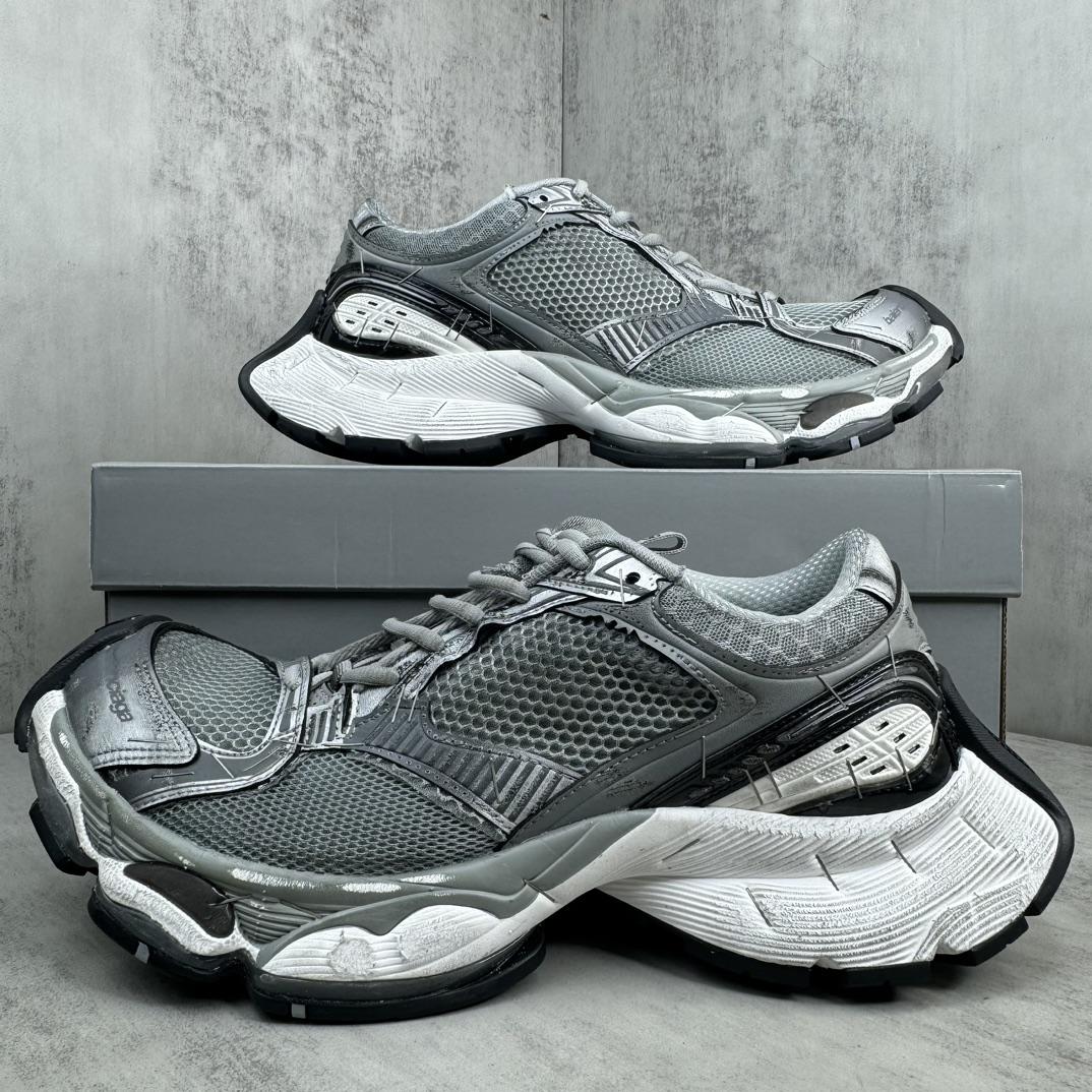 Balenciaga Stapler Sneaker In Beige/grey  - EUR FASHION
