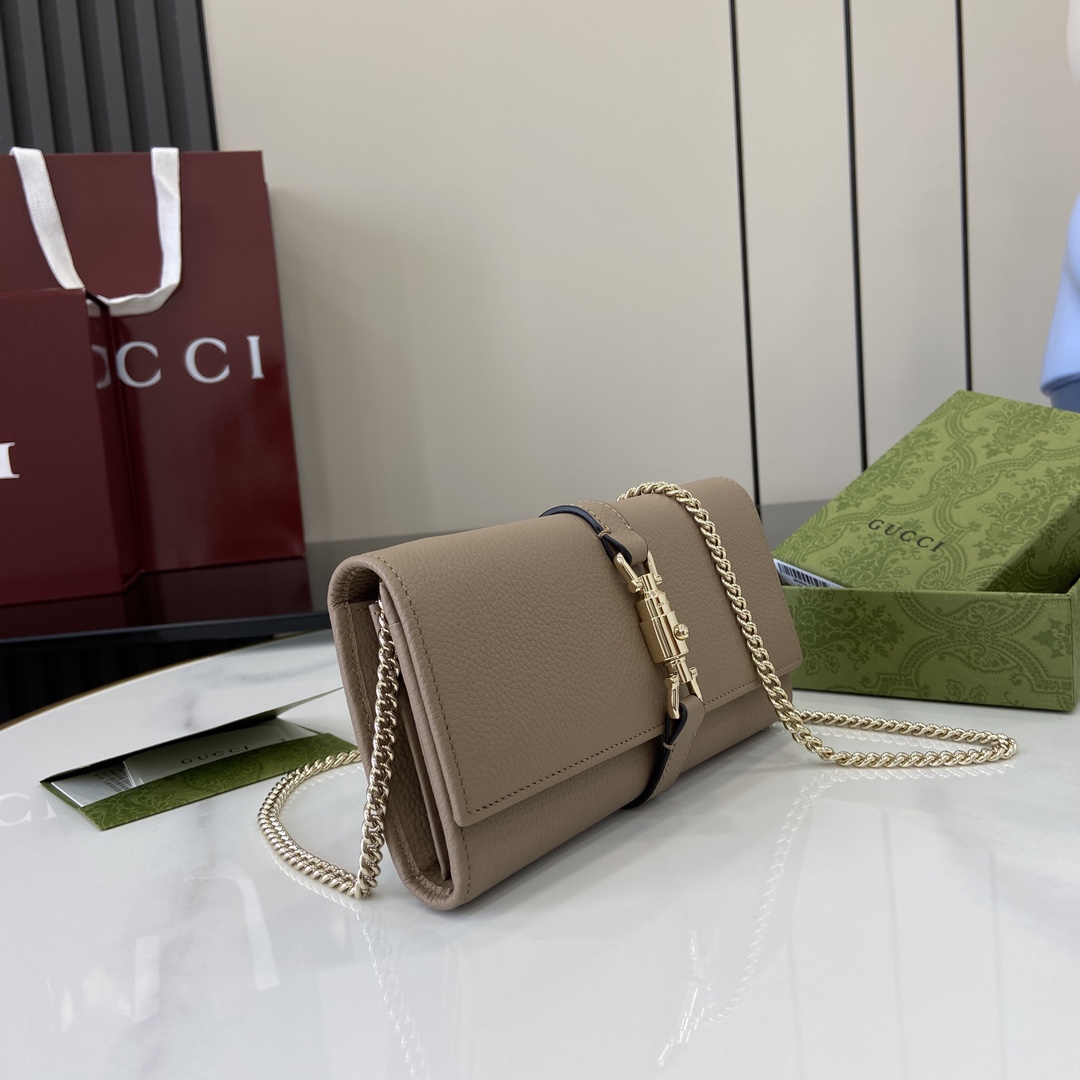 Gucci Jackie 1961 Chain Wallet - EUR FASHION