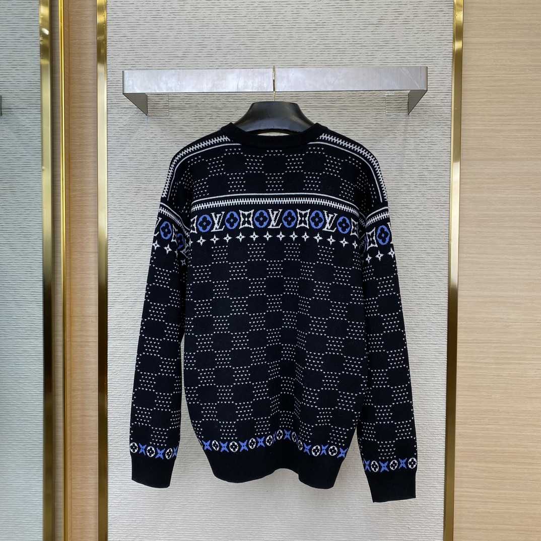 Louis Vuitton Jacquard Wool Pullover   1AGJU8 - EUR FASHION