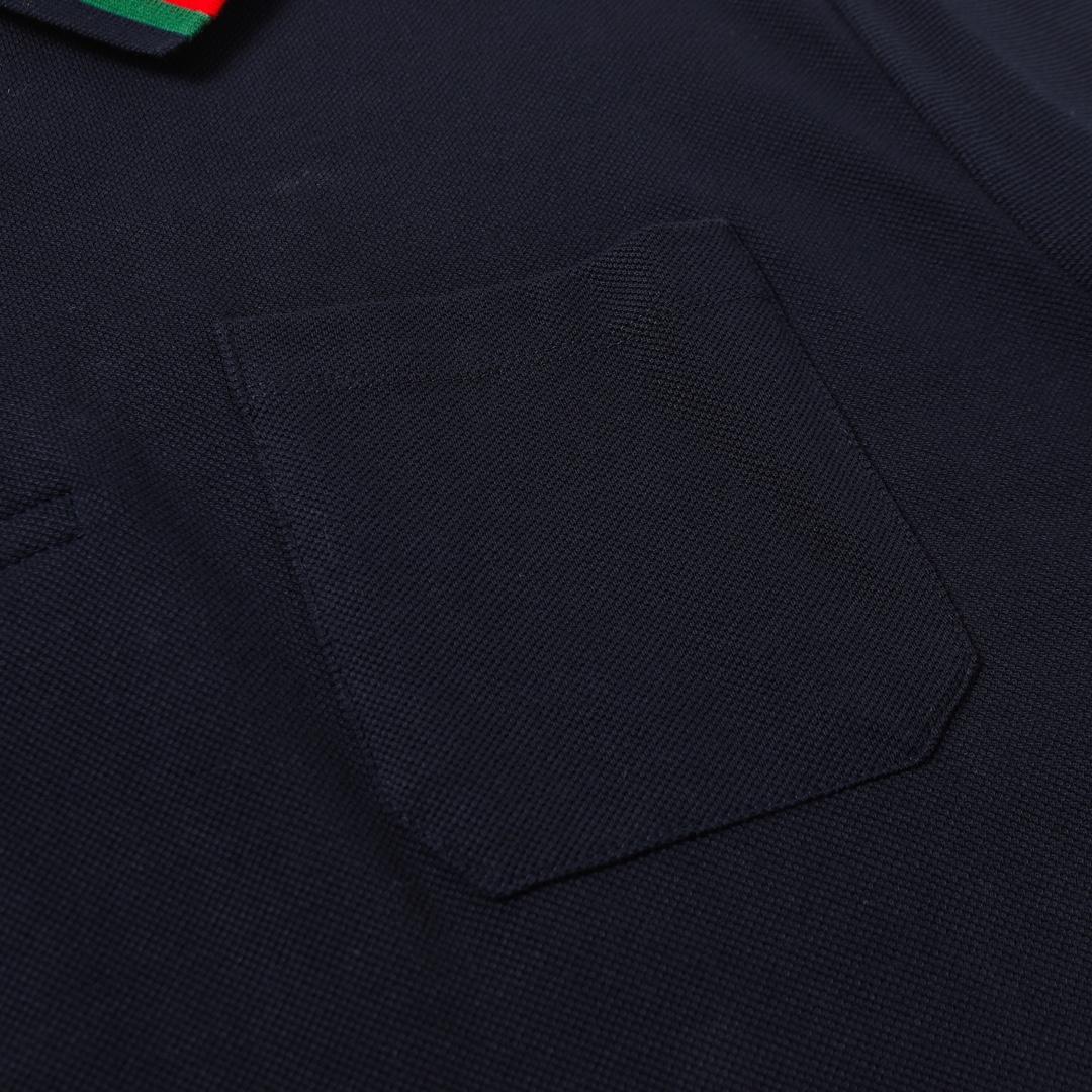 Gucci Cotton Polo Shirt With Web - EUR FASHION