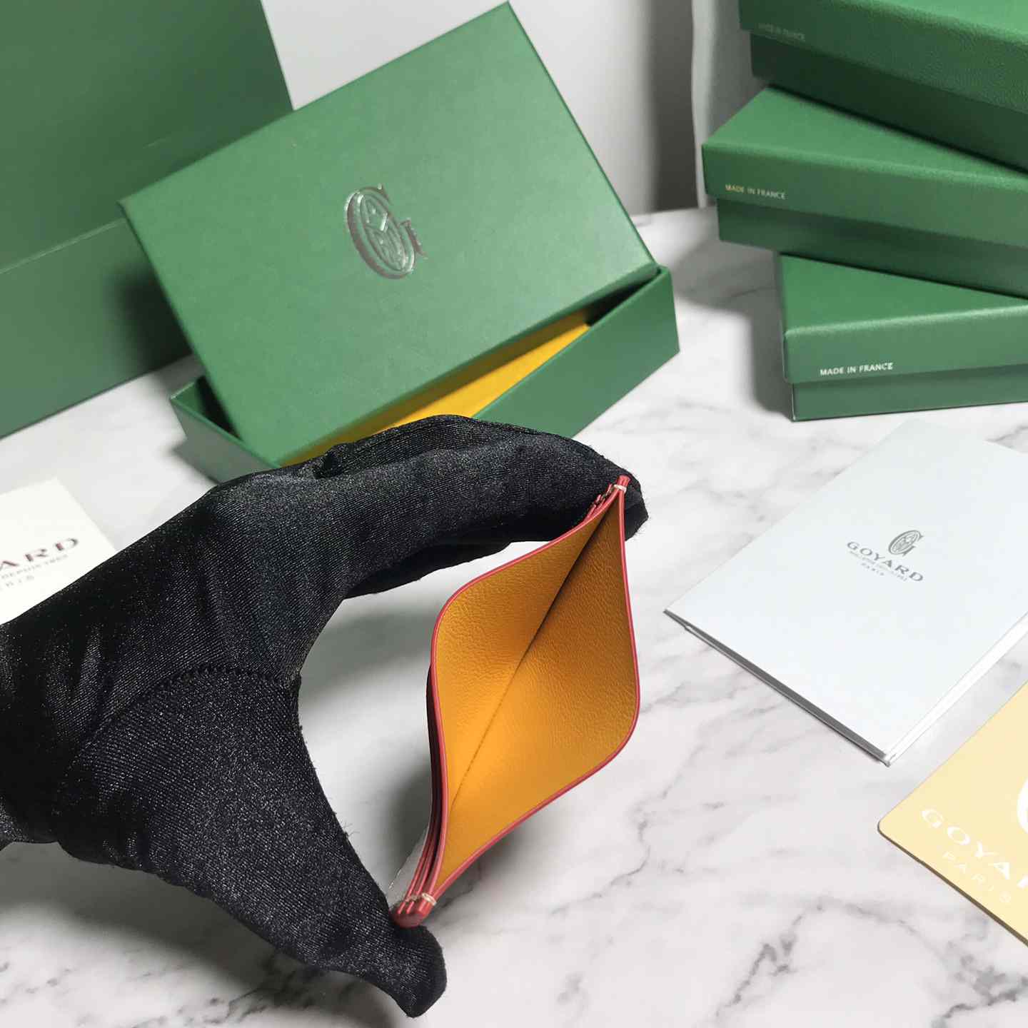 Goyard Saint-Sulpice Card Wallet - EUR FASHION