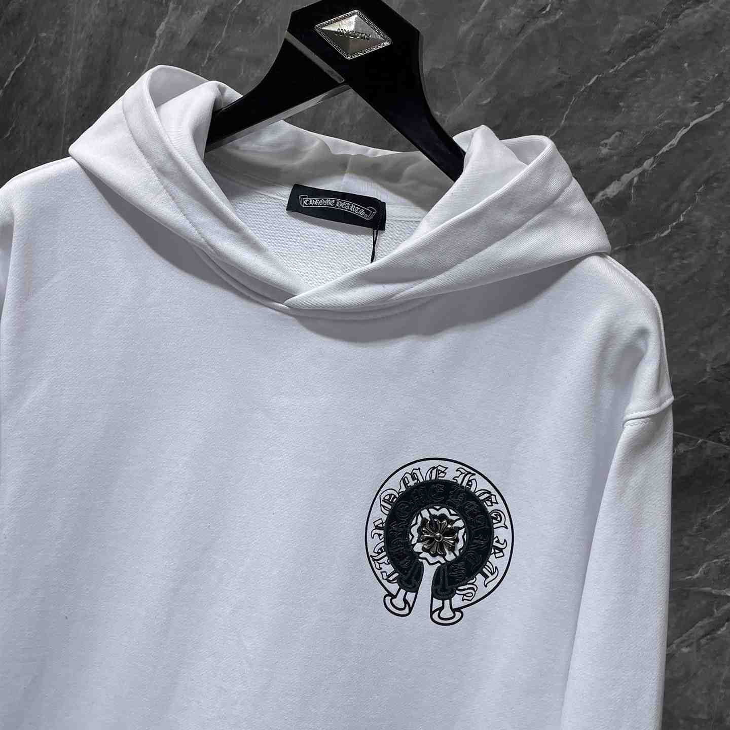 Chrome Hearts Cotton Hoodie - EUR FASHION