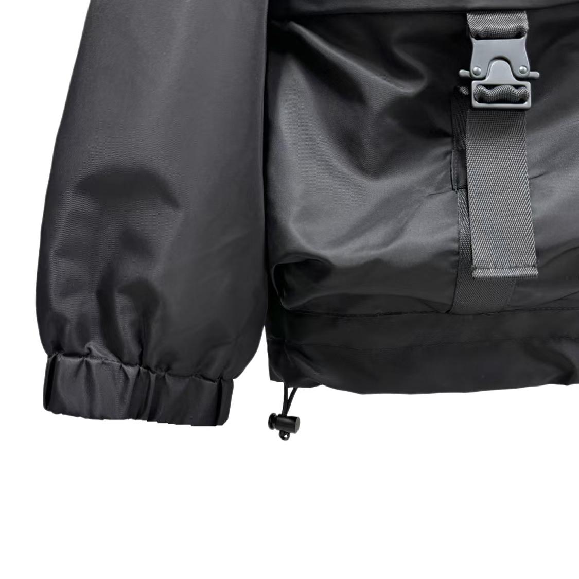 Prada Black Re-nylonJacket - EUR FASHION