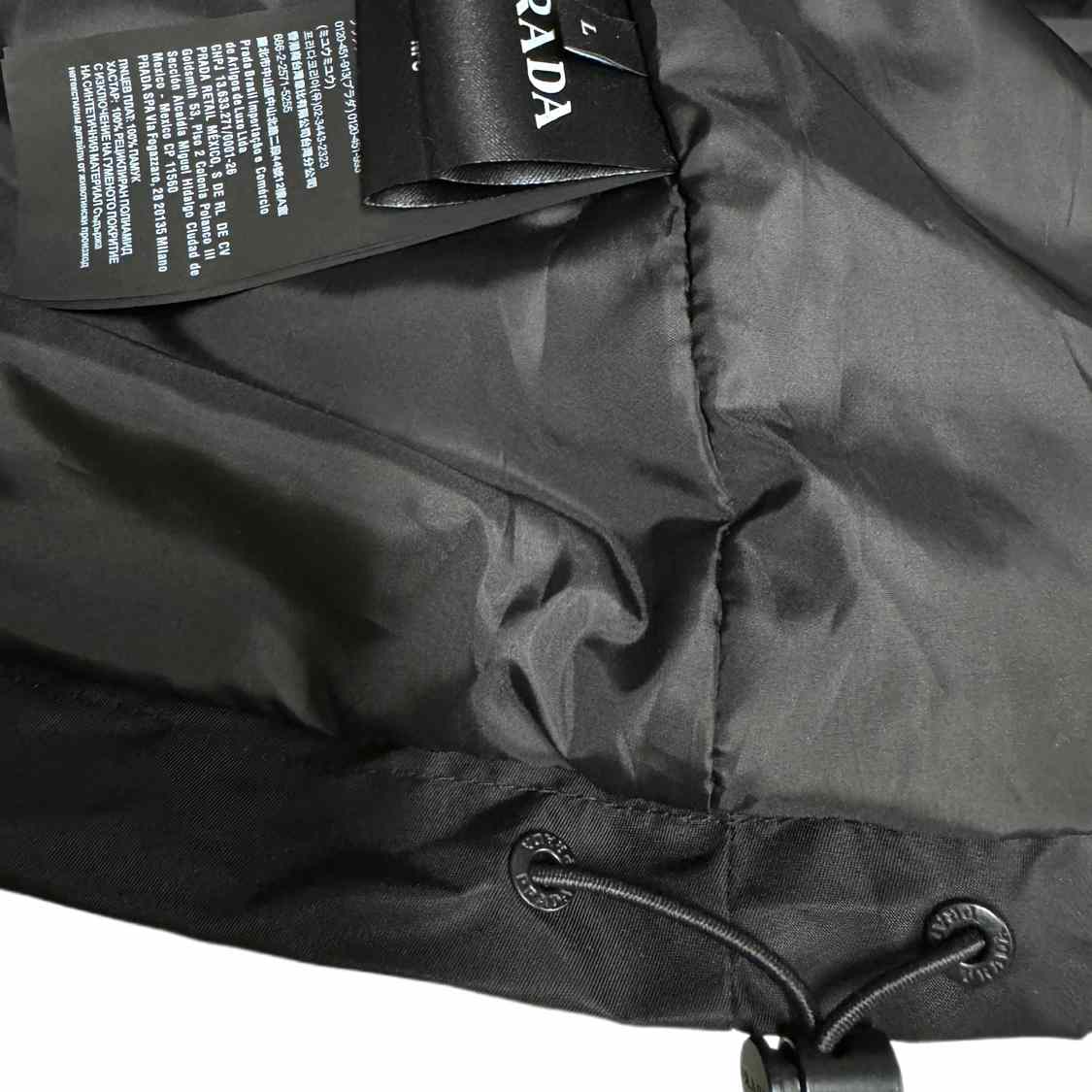Prada Black Re-nylonJacket - EUR FASHION