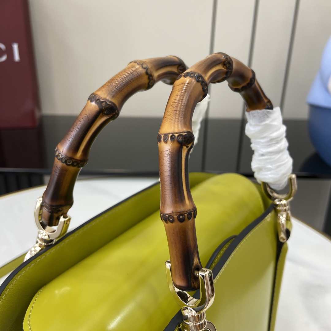 Gucci Mini Bamboo Top Handle Tote Bag - EUR FASHION