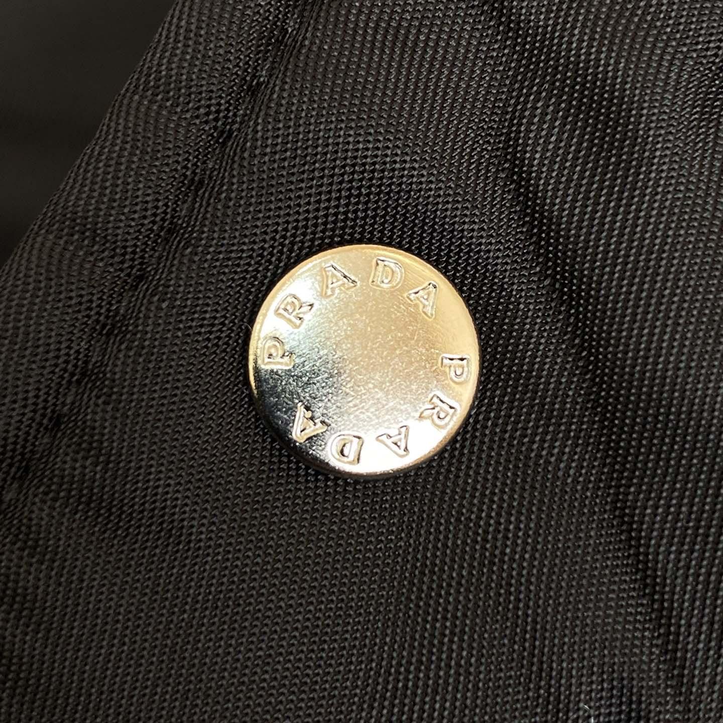 Prada Black Re-Nylon Vest - EUR FASHION