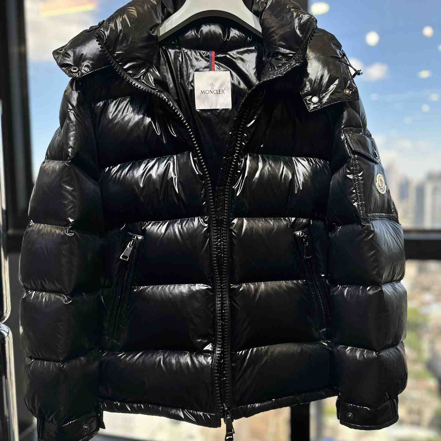 Moncler Maire Hooded Short Down Jacket - EUR FASHION