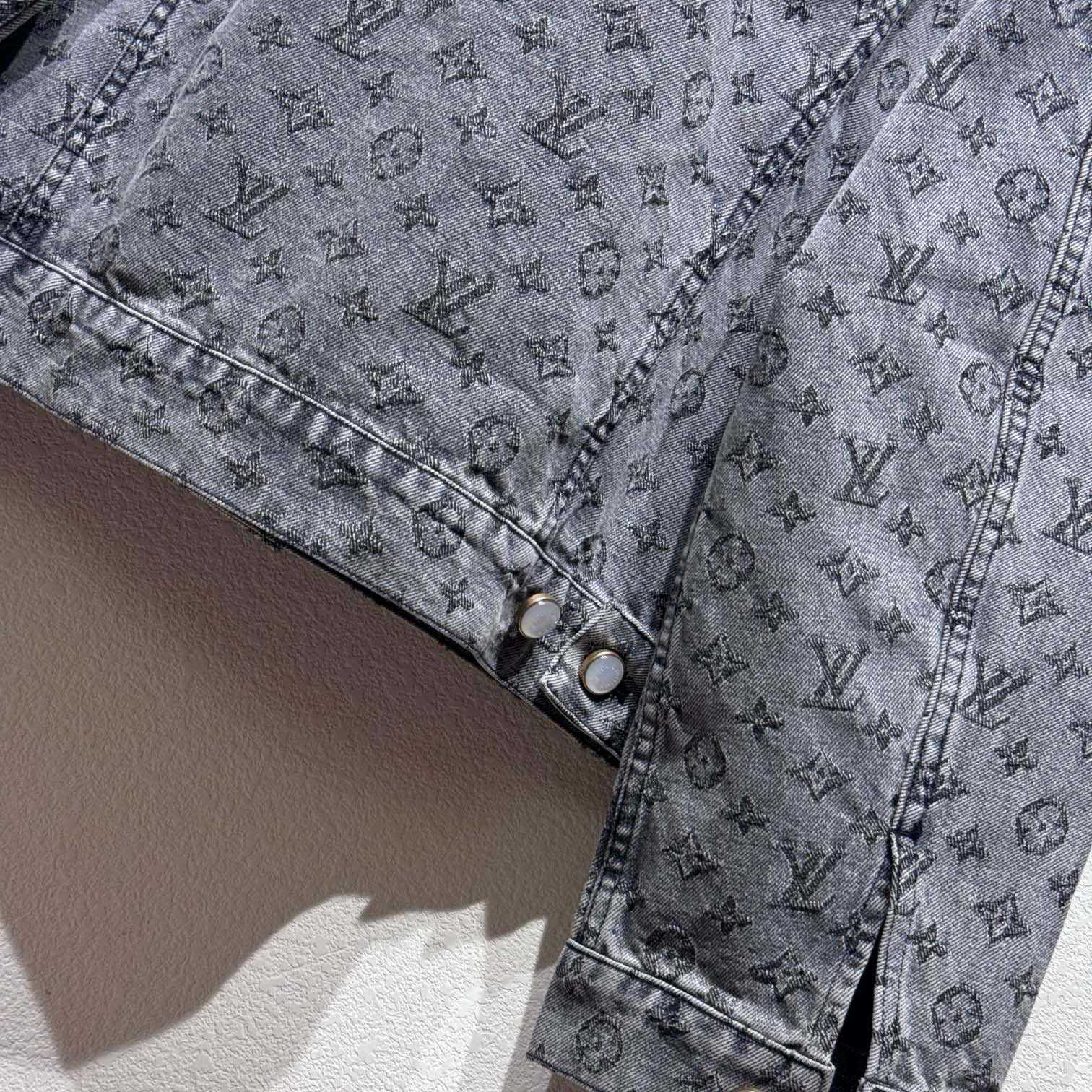 Louis Vuitton Monogram Jacquard Denim Jacket - EUR FASHION
