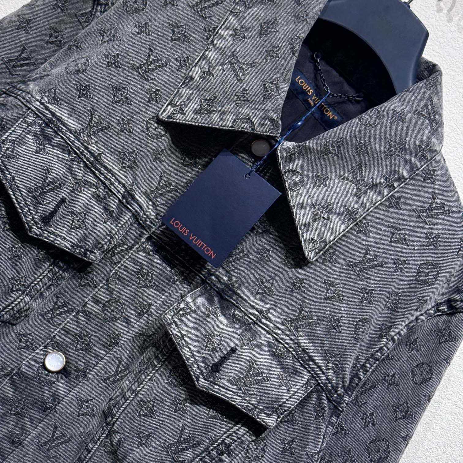 Louis Vuitton Monogram Jacquard Denim Jacket - EUR FASHION
