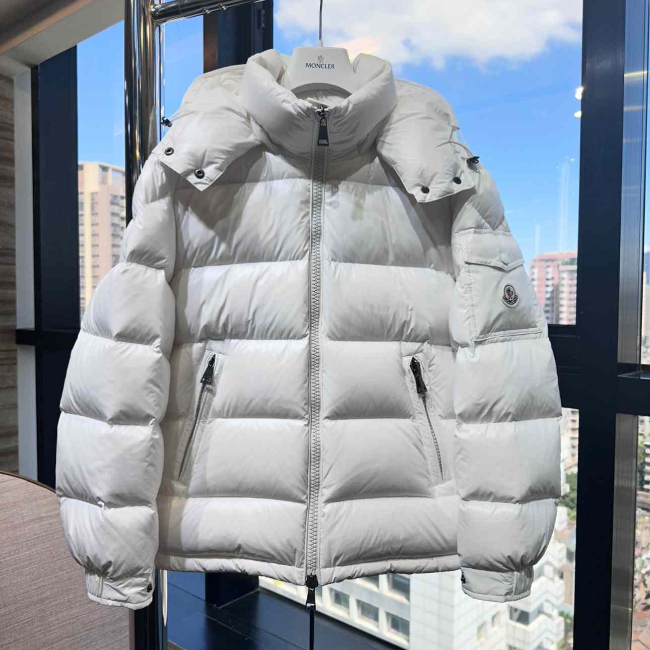 Moncler Maire Hooded Short Down Jacket - EUR FASHION