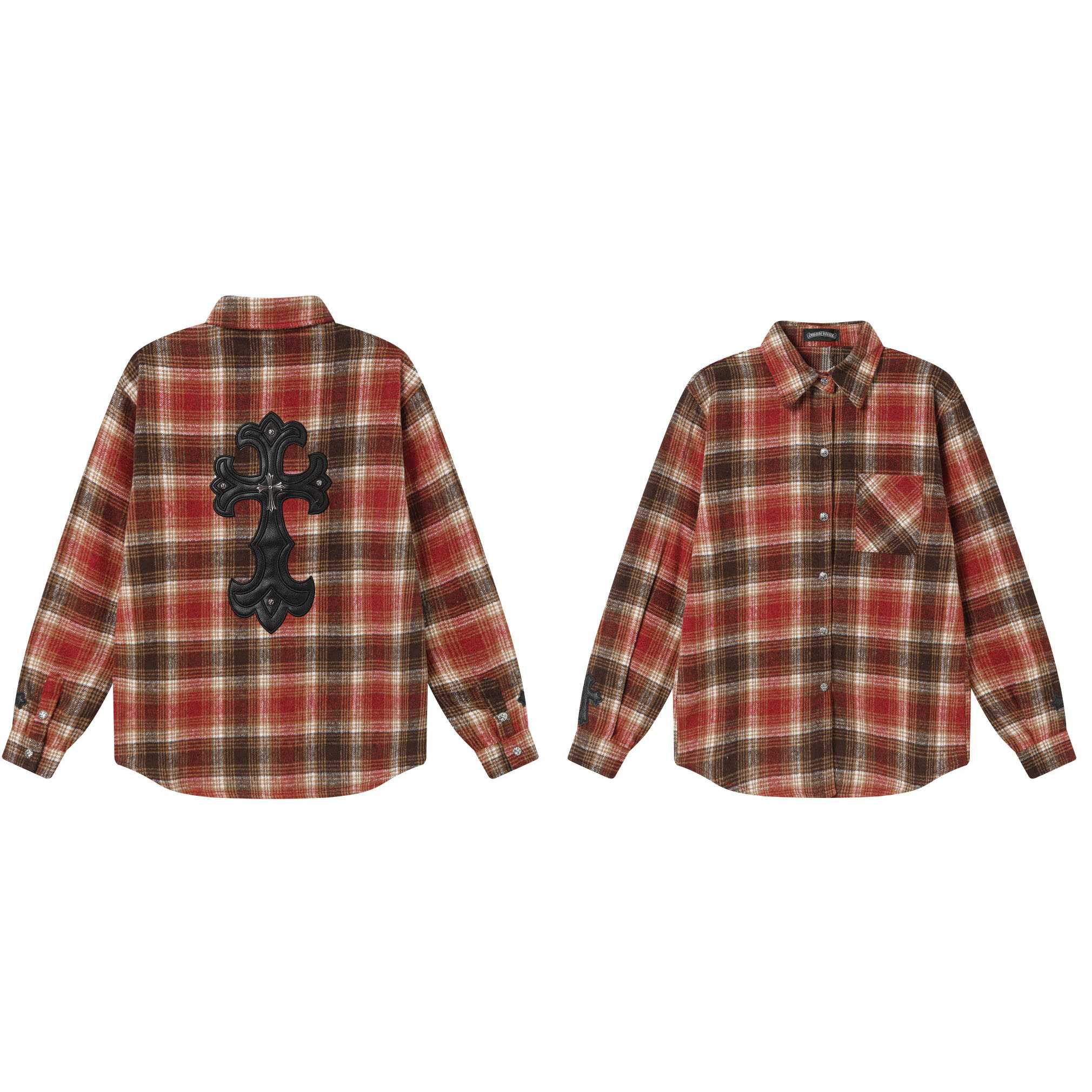 Chrome Hearts Check Shirt - EUR FASHION