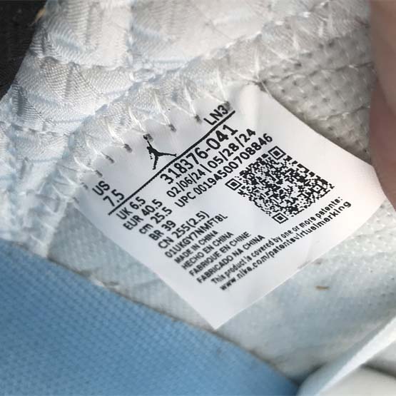 Jordan Air Jordan 23 UNC Sneaker   318376-041 - EUR FASHION