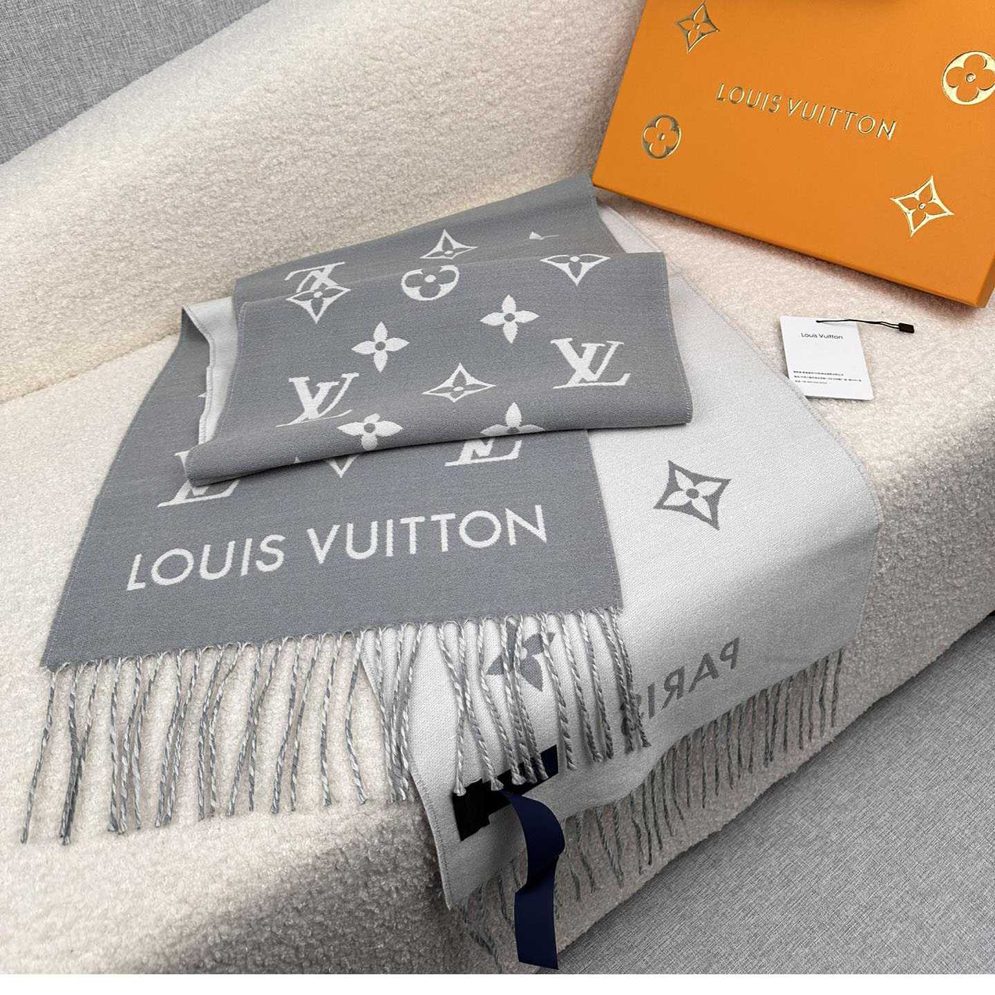 Louis Vuitton All About Monogram Scarf  M79226 - EUR FASHION