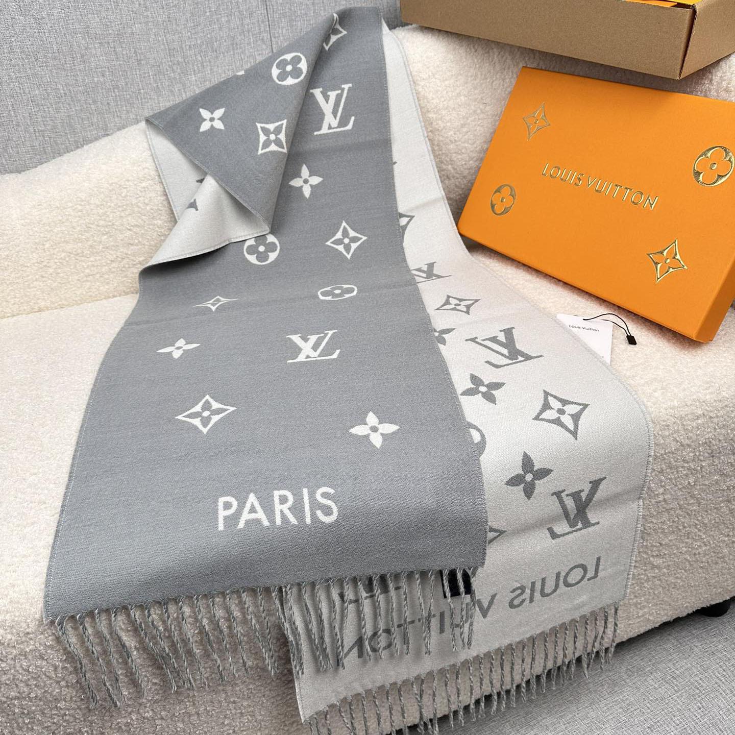 Louis Vuitton All About Monogram Scarf  M79226 - EUR FASHION