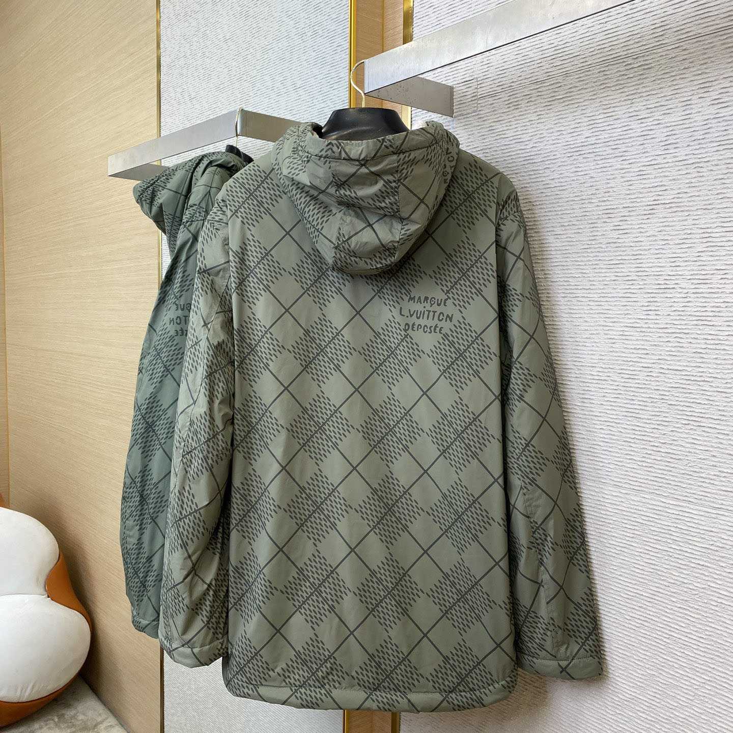 Louis Vuitton Reversible Nylon And Fleece Windbreaker - EUR FASHION