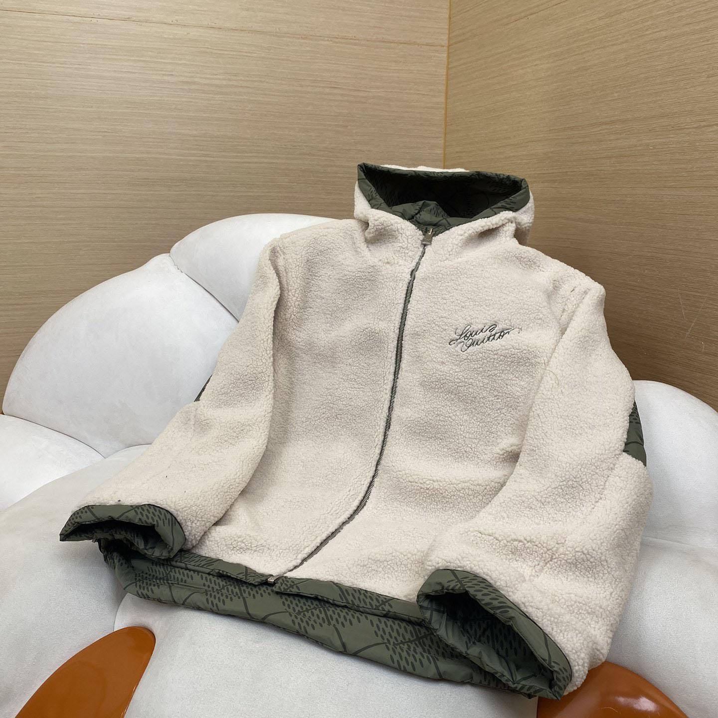 Louis Vuitton Reversible Nylon And Fleece Windbreaker - EUR FASHION
