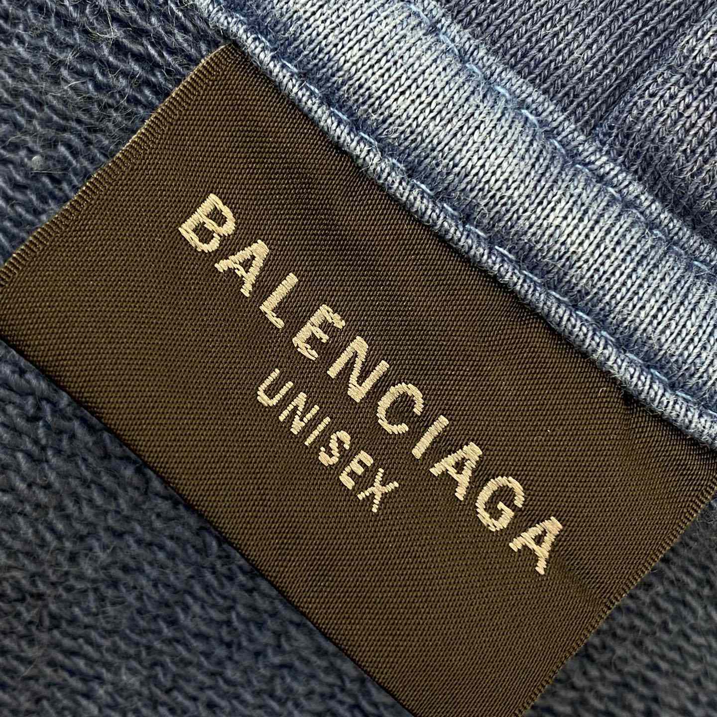 Balenciaga Faded Tape Type hoodie - EUR FASHION