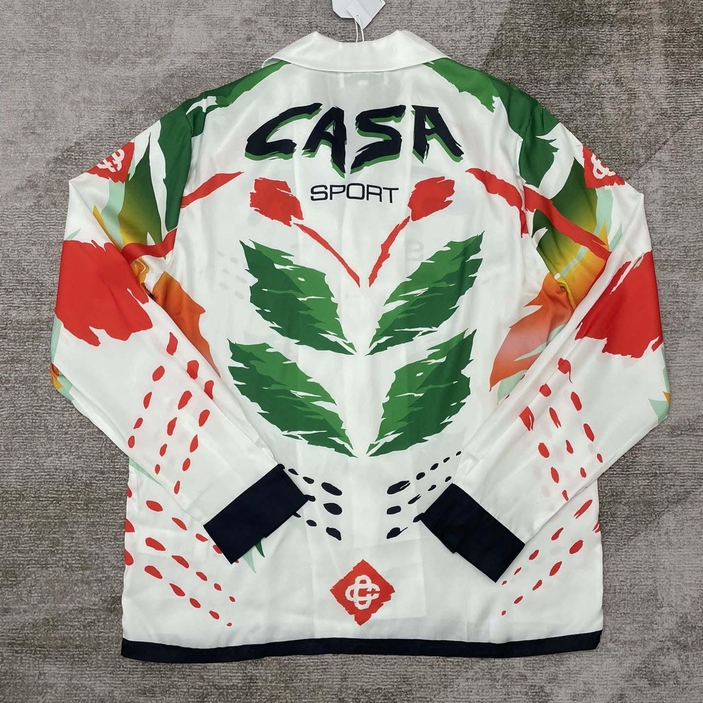 Casablanca Casa Moto Silk Shirt   CA3494 - EUR FASHION