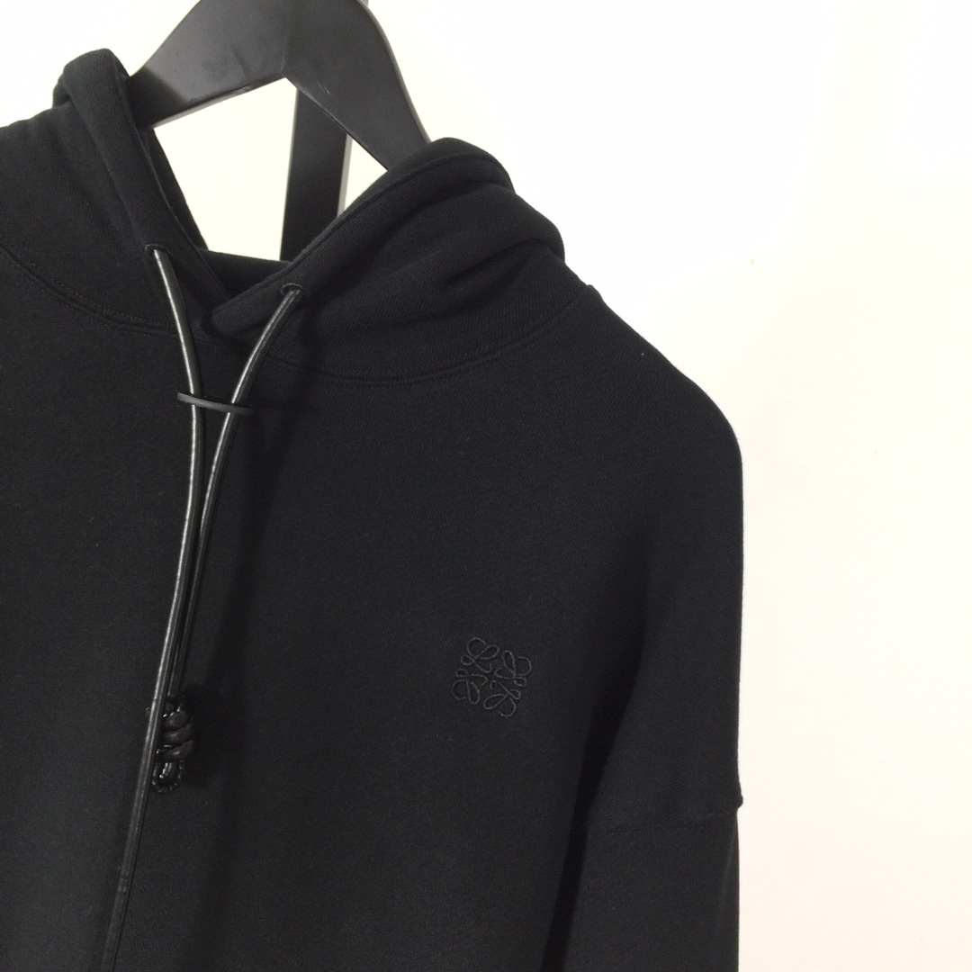 Loewe Anagram-embroidered Hoodie - EUR FASHION