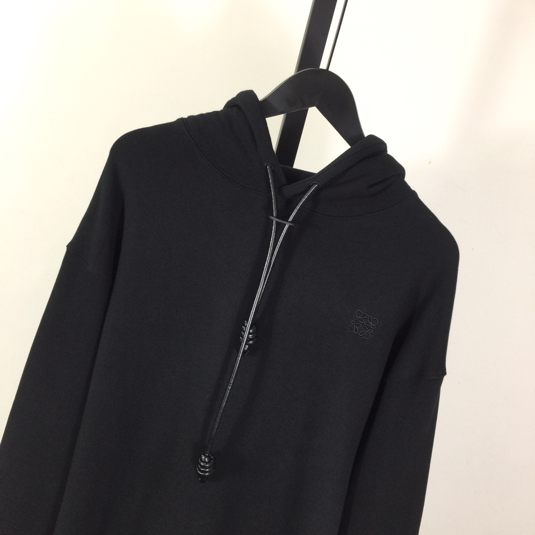 Loewe Anagram-embroidered Hoodie - EUR FASHION