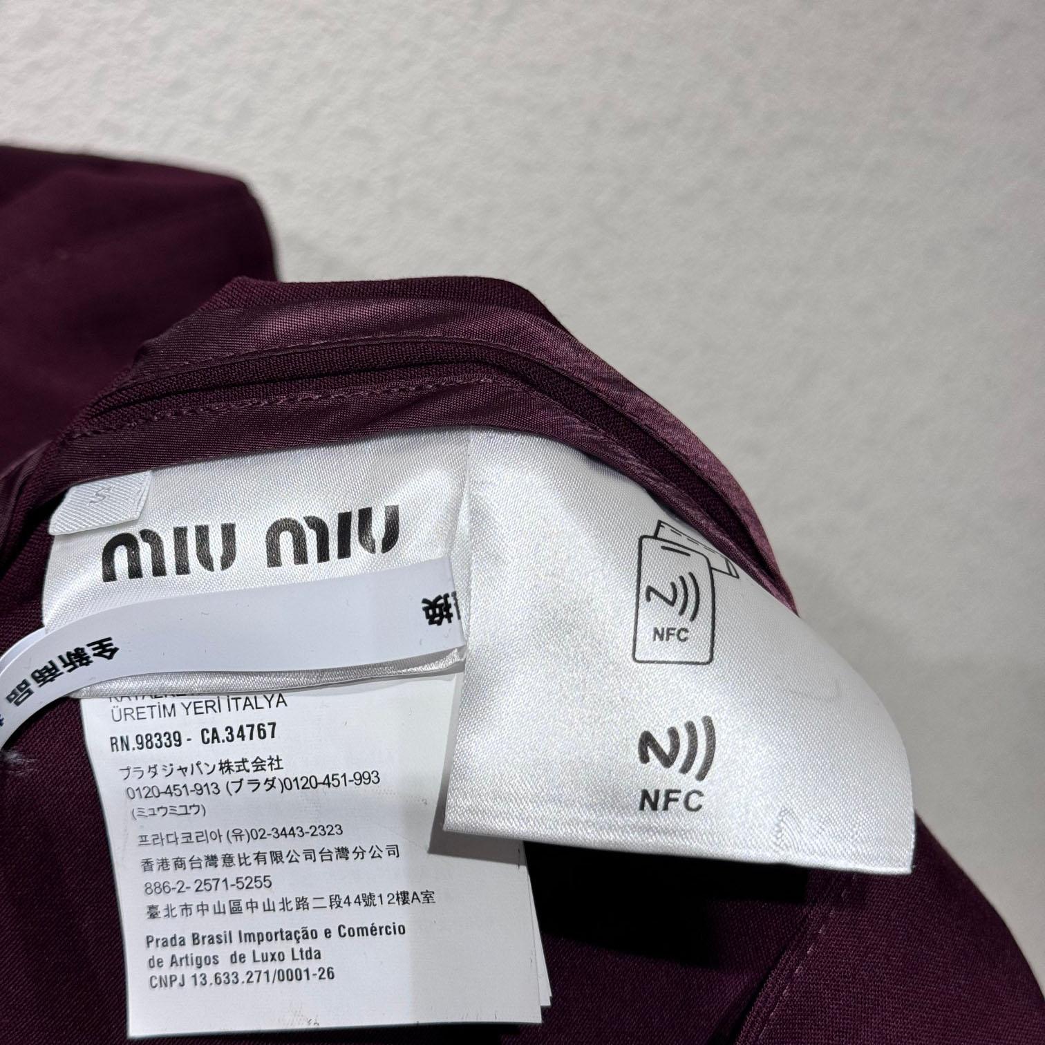 Miu Miu Mohair Blouson Jacket - EUR FASHION