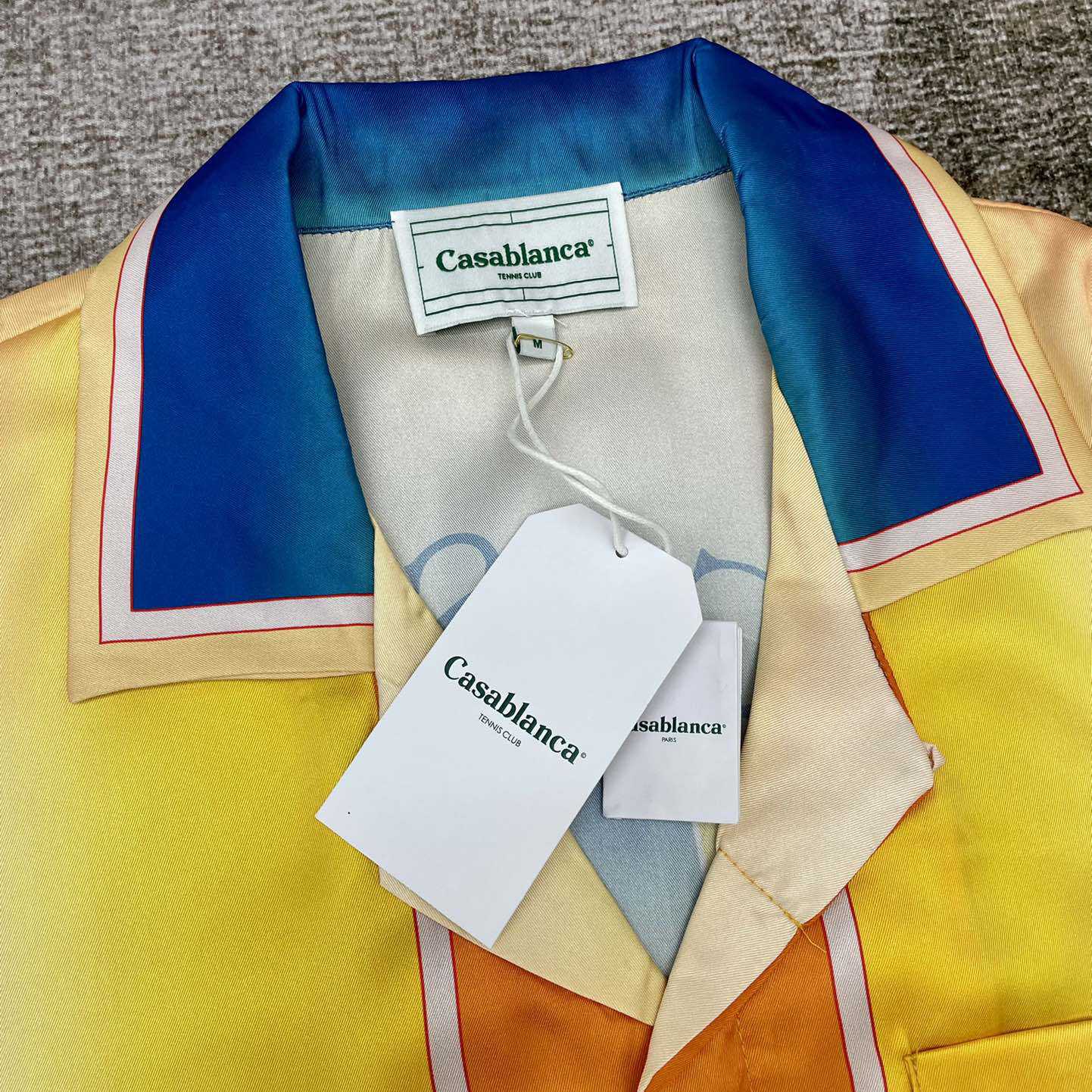 Casablanca L'Arch Colore Silk Shirt   CA3500 - EUR FASHION