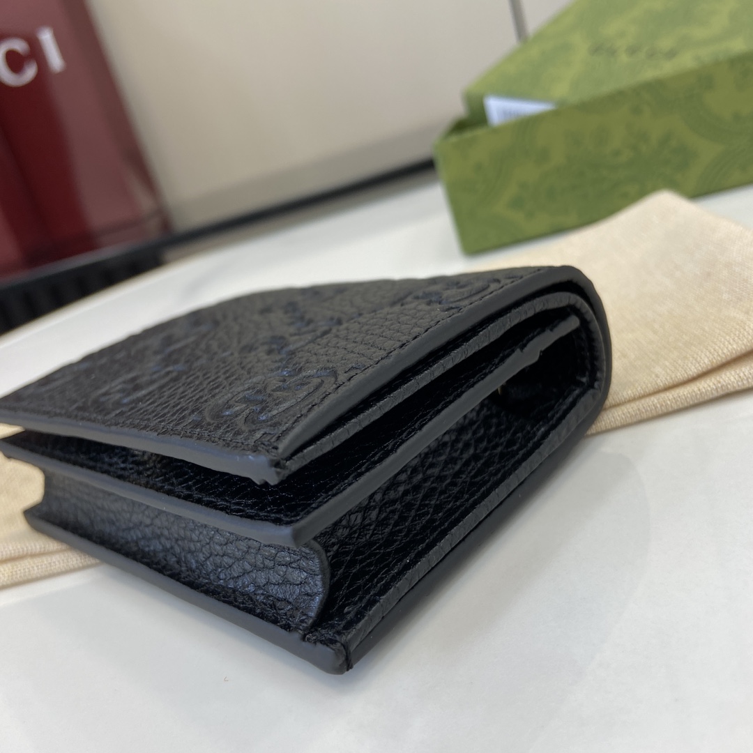Gucci GG Emblem Mini Wallet - EUR FASHION