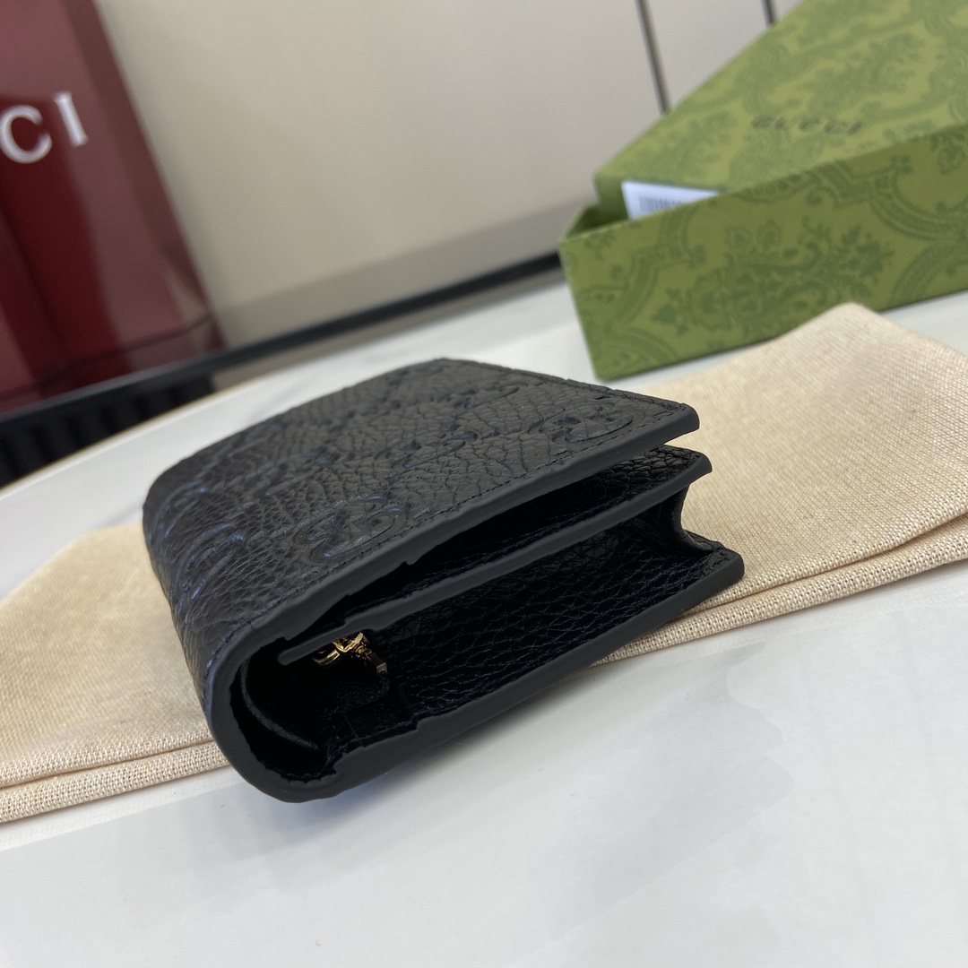 Gucci GG Emblem Mini Wallet - EUR FASHION