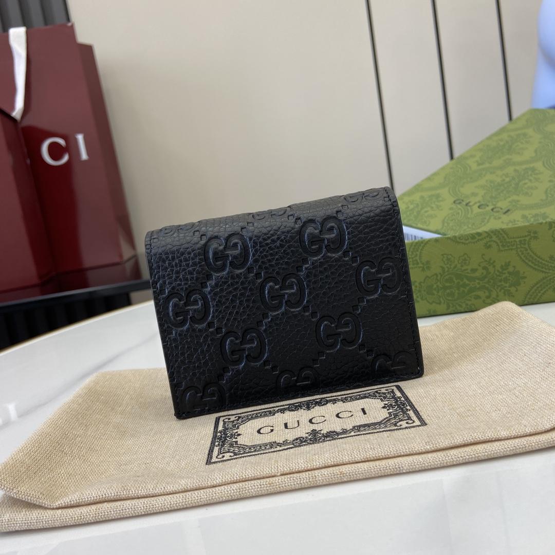 Gucci GG Emblem Mini Wallet - EUR FASHION