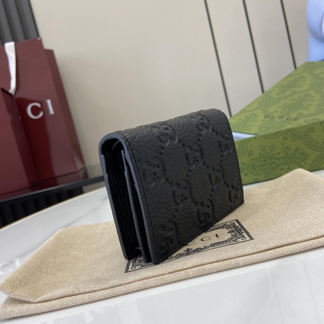 Gucci GG Emblem Mini Wallet - EUR FASHION