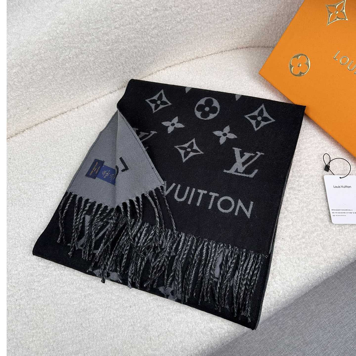 Louis Vuitton All About Monogram Scarf  M79225 - EUR FASHION