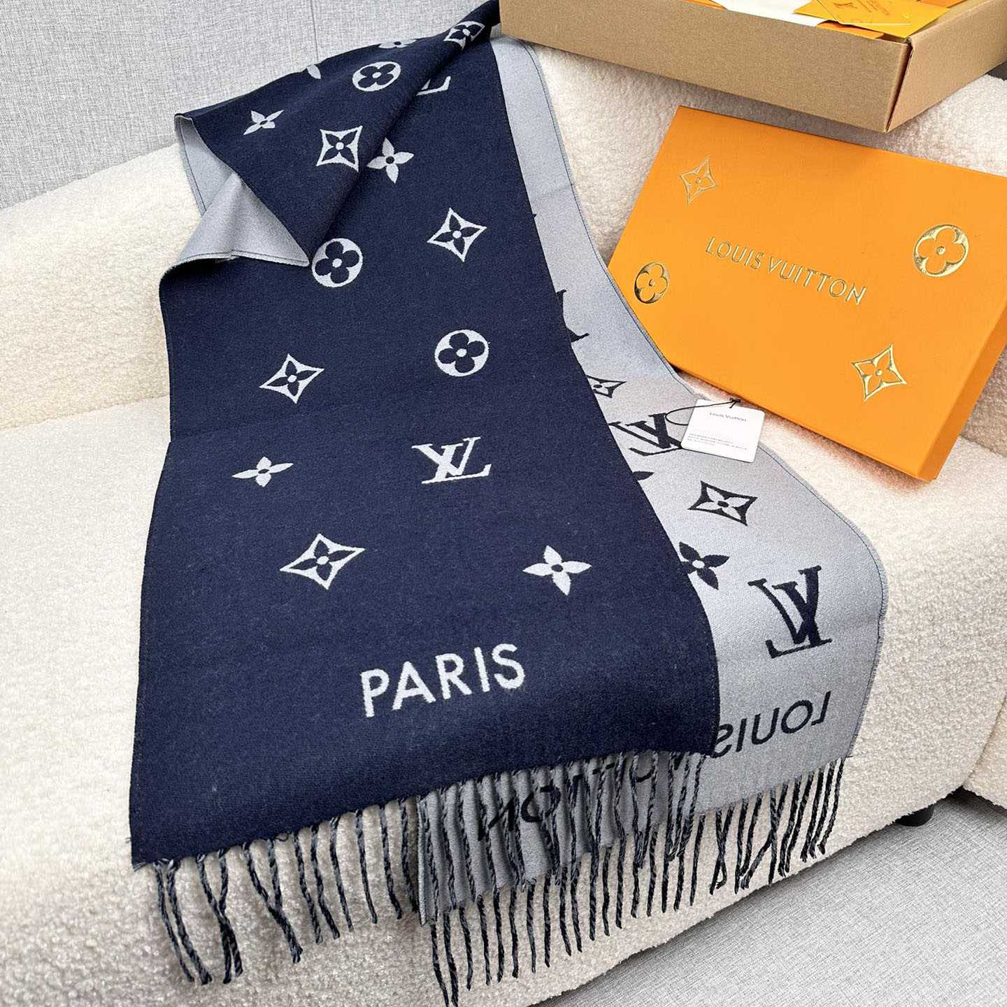 Louis Vuitton All About Monogram Scarf  M79130 - EUR FASHION